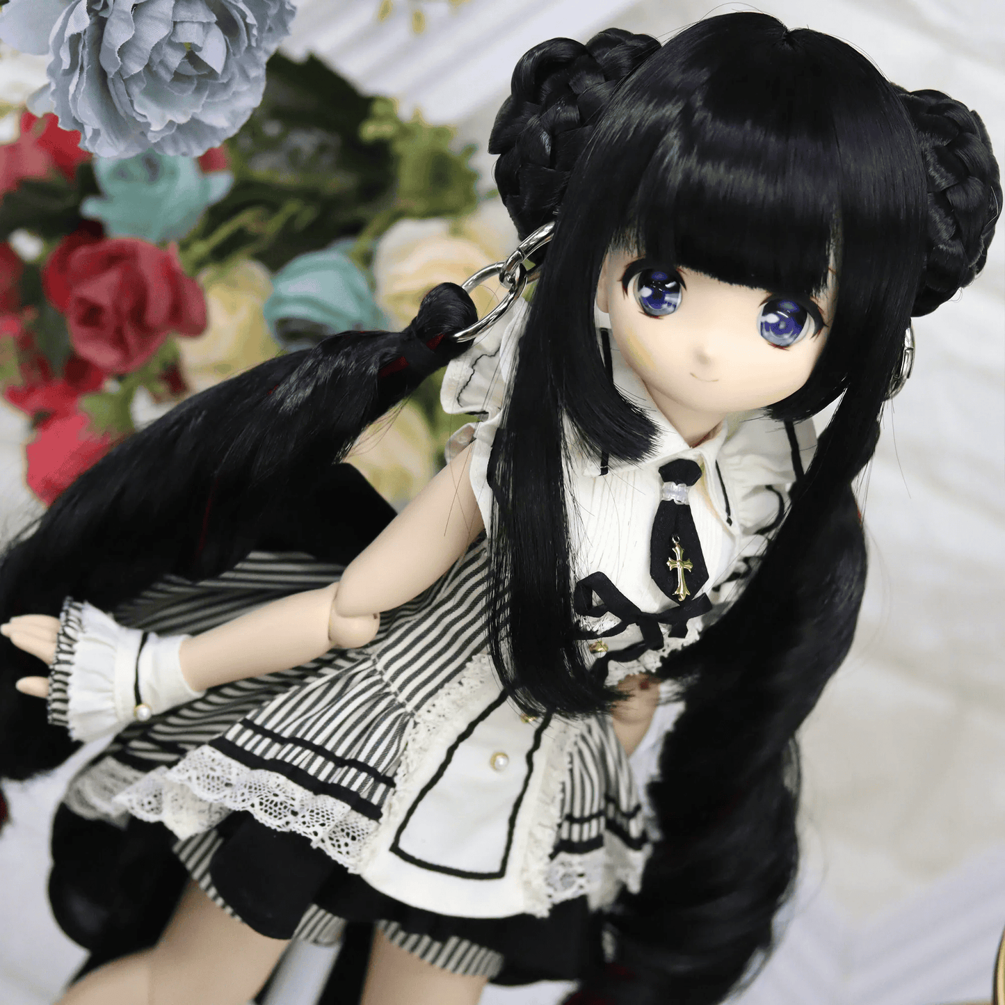 【Dollce】Oriental Knot 娃用造型髮 多色 / 9吋 BJD DD 3分 MDD - 紀物書館+JiWu Bookstore