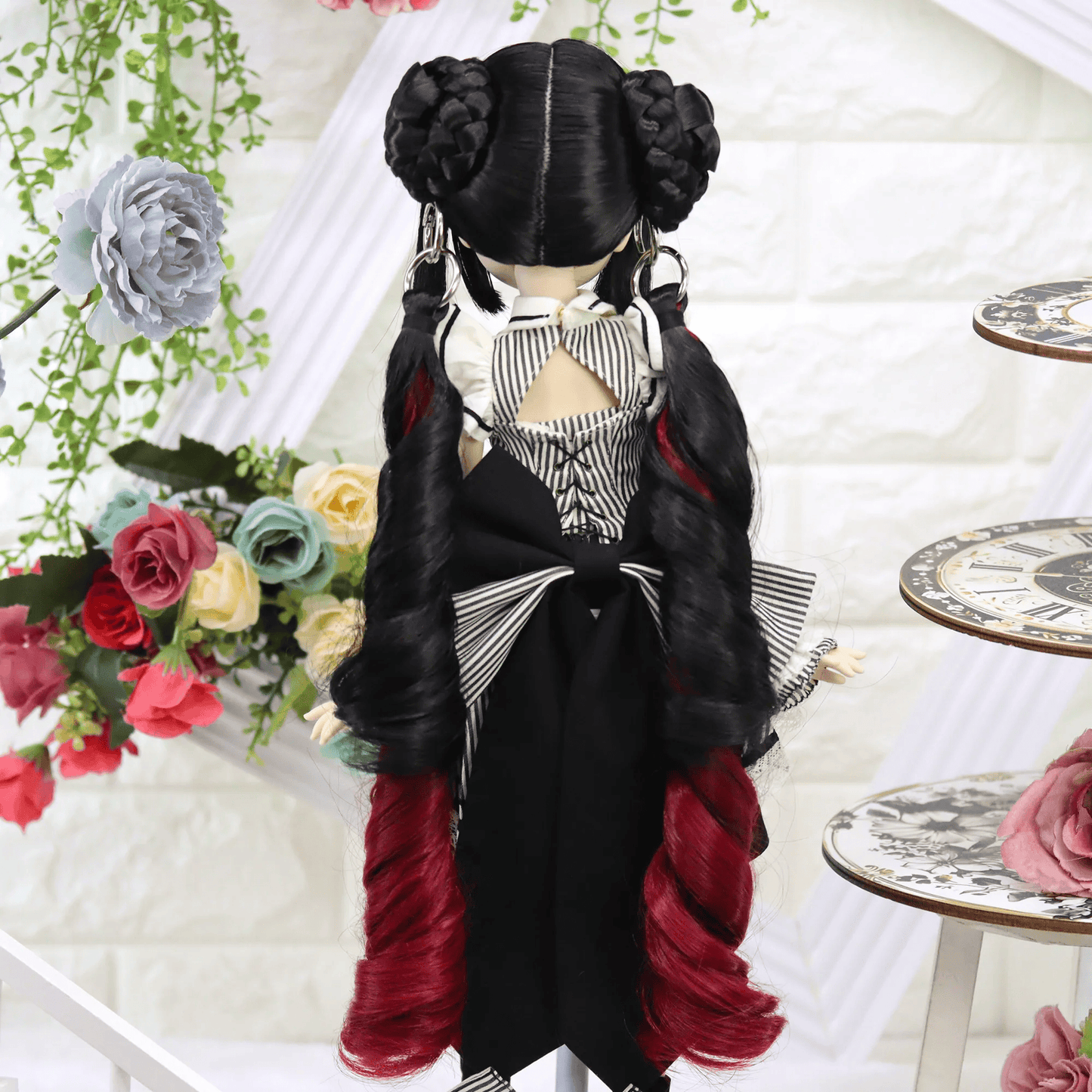 【Dollce】Oriental Knot 娃用造型髮 多色 / 9吋 BJD DD 3分 MDD - 紀物書館+JiWu Bookstore