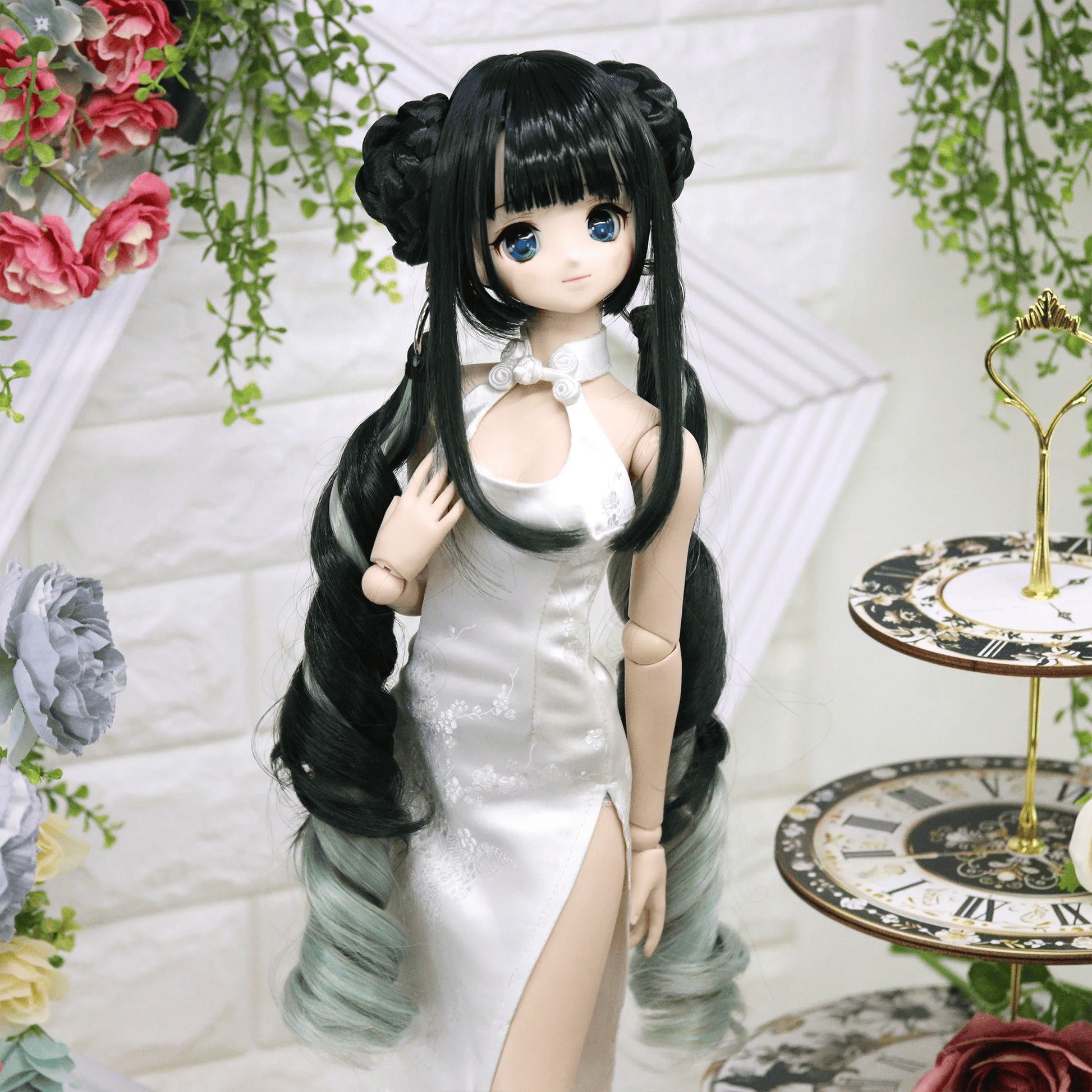 【Dollce】Oriental Knot 娃用造型髮 多色 / 9吋 BJD DD 3分 MDD - 紀物書館+JiWu Bookstore