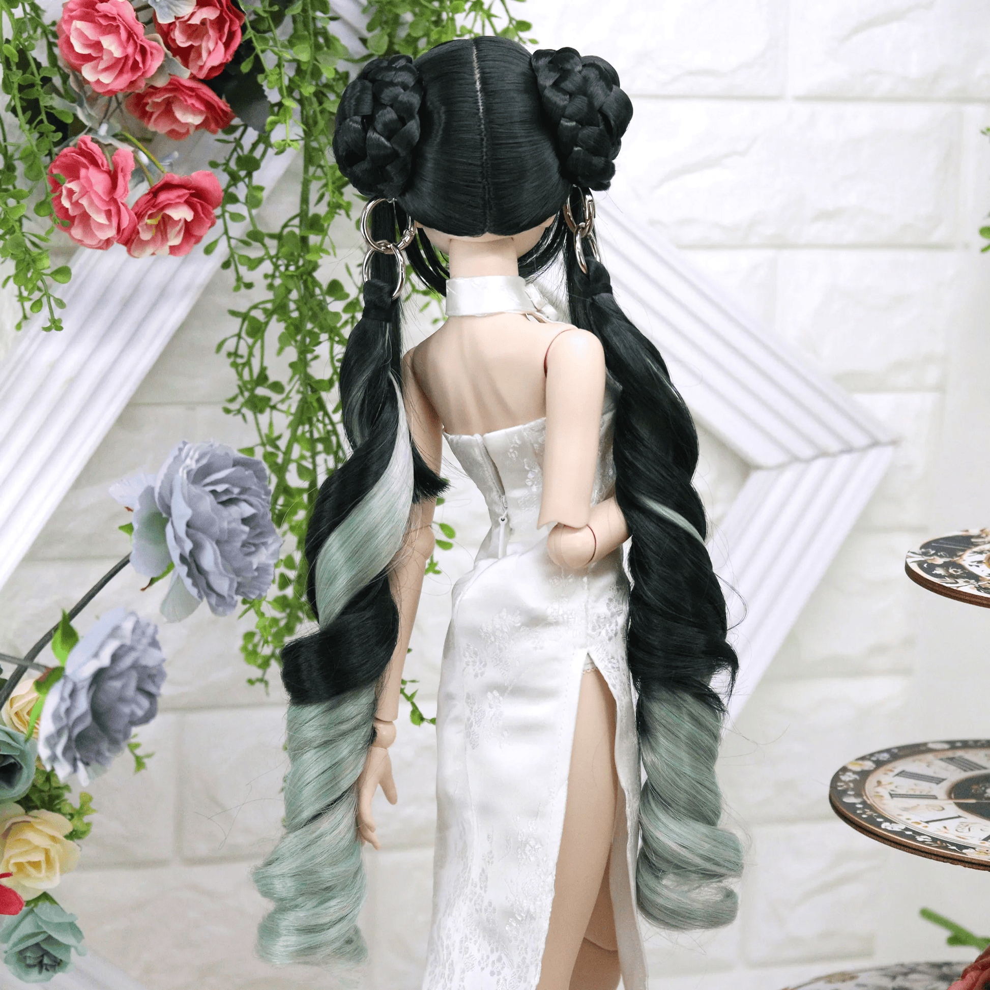 【Dollce】Oriental Knot 娃用造型髮 多色 / 9吋 BJD DD 3分 MDD - 紀物書館+JiWu Bookstore