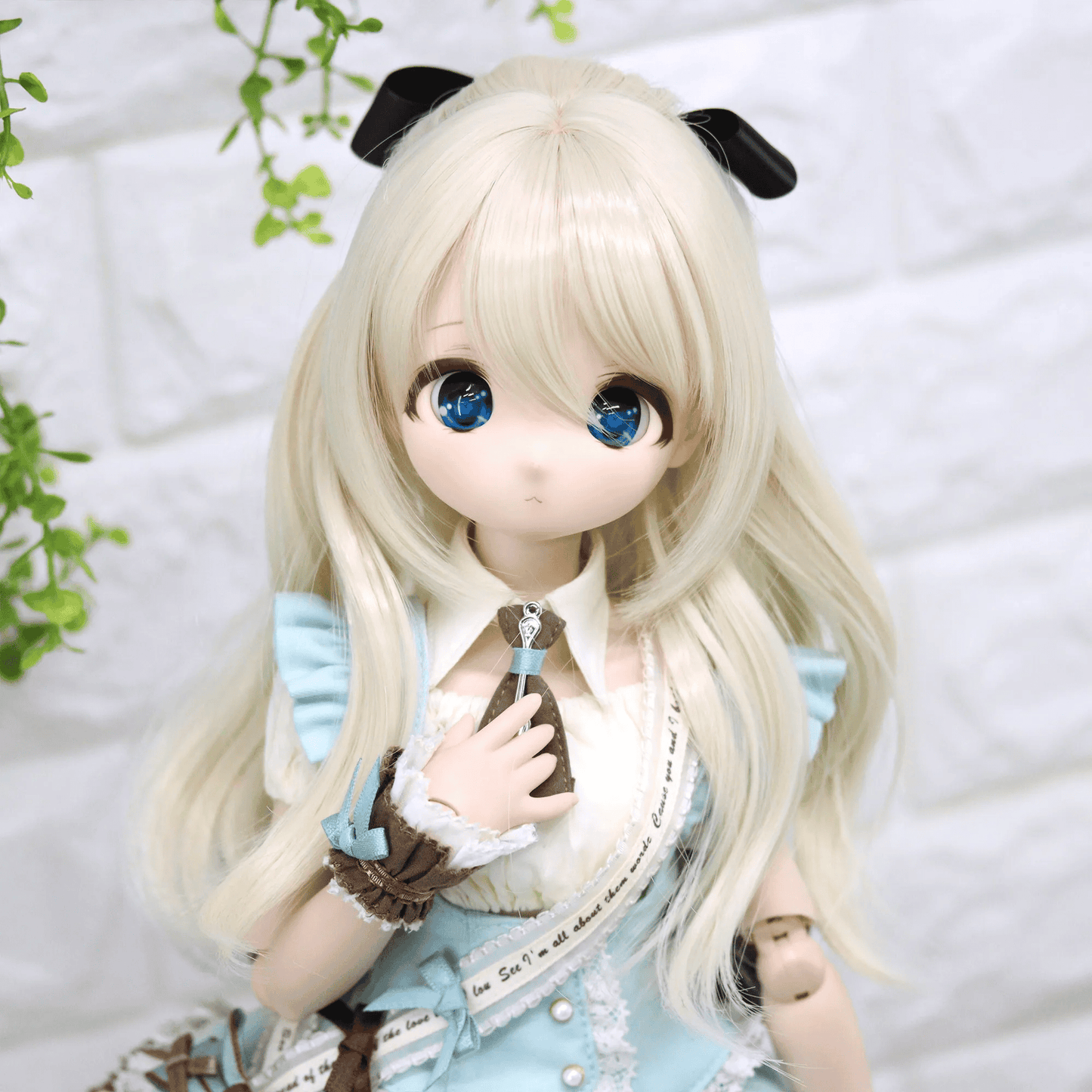 【Dollce】Half Up 娃用假髮 多色 / 9吋 BJD DD 3分 MDD - 紀物書館+JiWu Bookstore