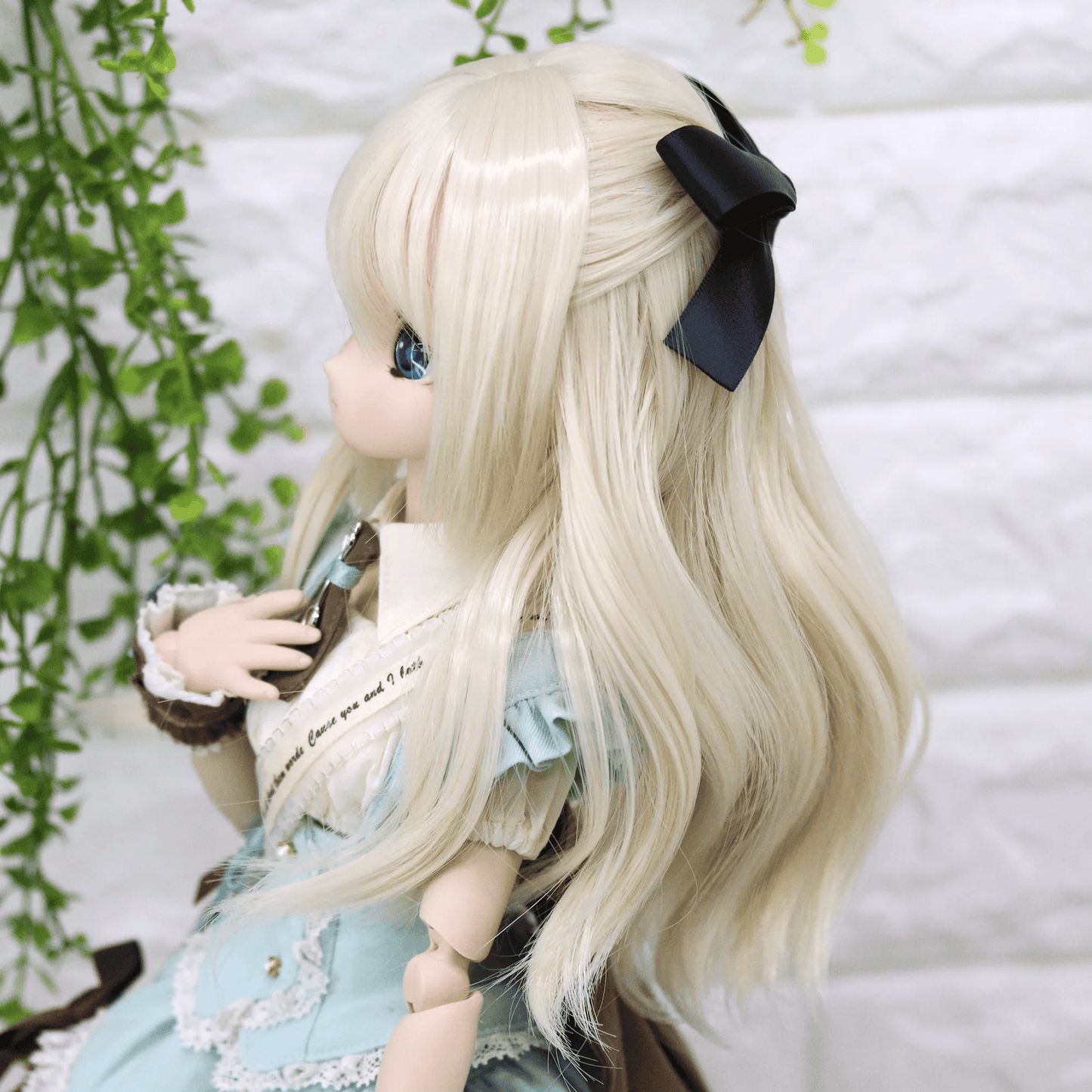 【Dollce】Half Up 娃用假髮 多色 / 9吋 BJD DD 3分 MDD - 紀物書館+JiWu Bookstore
