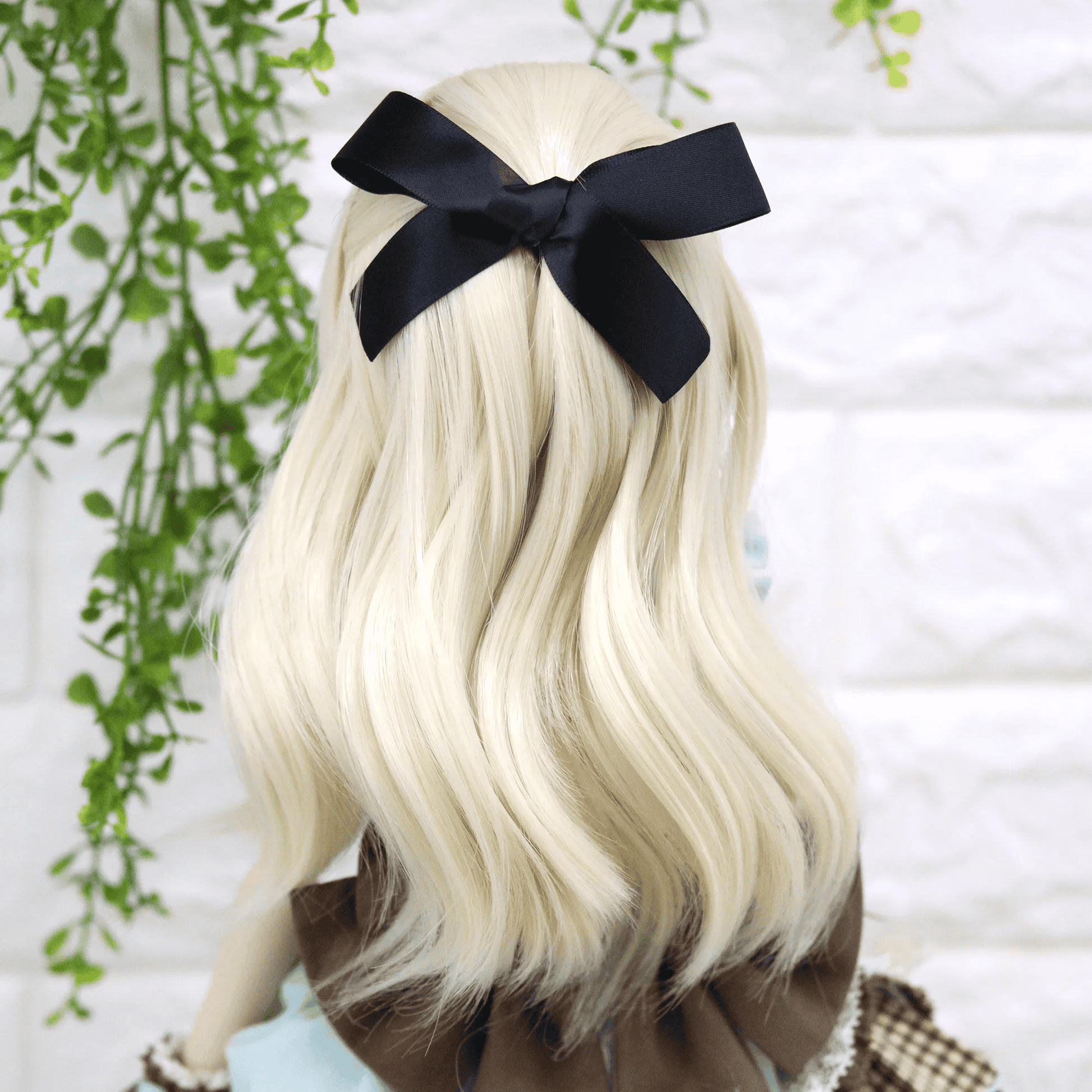 【Dollce】Half Up 娃用假髮 多色 / 9吋 BJD DD 3分 MDD - 紀物書館+JiWu Bookstore