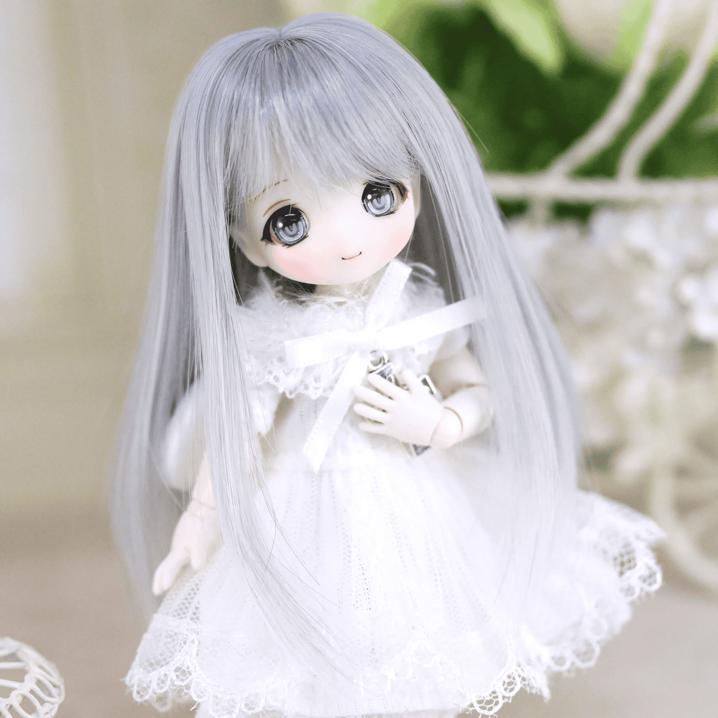 【Dollce】Noble Straight 娃用假髮 多色 / 4吋 SweetDoll OBITSU OB11 BJD 1/12 - 紀物書館+JiWu Bookstore