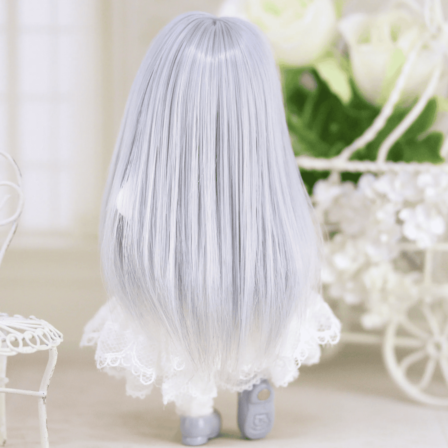 【Dollce】Noble Straight 娃用假髮 多色 / 4吋 SweetDoll OBITSU OB11 BJD 1/12 - 紀物書館+JiWu Bookstore