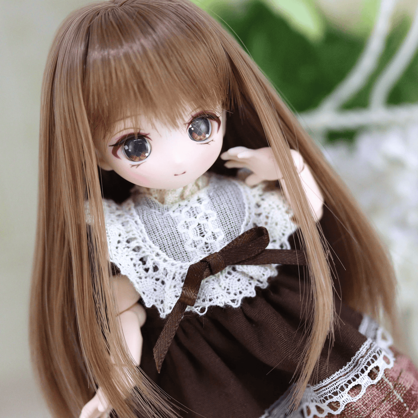 【Dollce】Noble Straight 娃用假髮 多色 / 4吋 SweetDoll OBITSU OB11 BJD 1/12 - 紀物書館+JiWu Bookstore