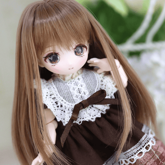 【Dollce】Noble Straight 娃用假髮 多色 / 4吋 SweetDoll OBITSU OB11 BJD 1/12 - 紀物書館+JiWu Bookstore