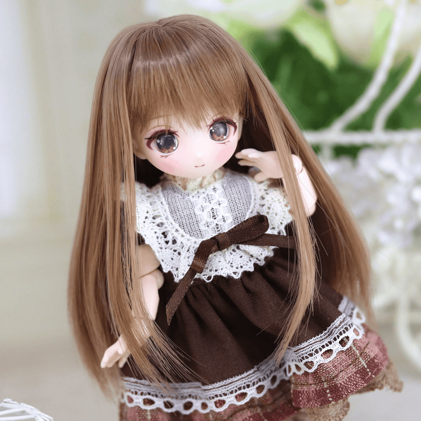 【Dollce】Noble Straight 娃用假髮 多色 / 4吋 SweetDoll OBITSU OB11 BJD 1/12 - 紀物書館+JiWu Bookstore