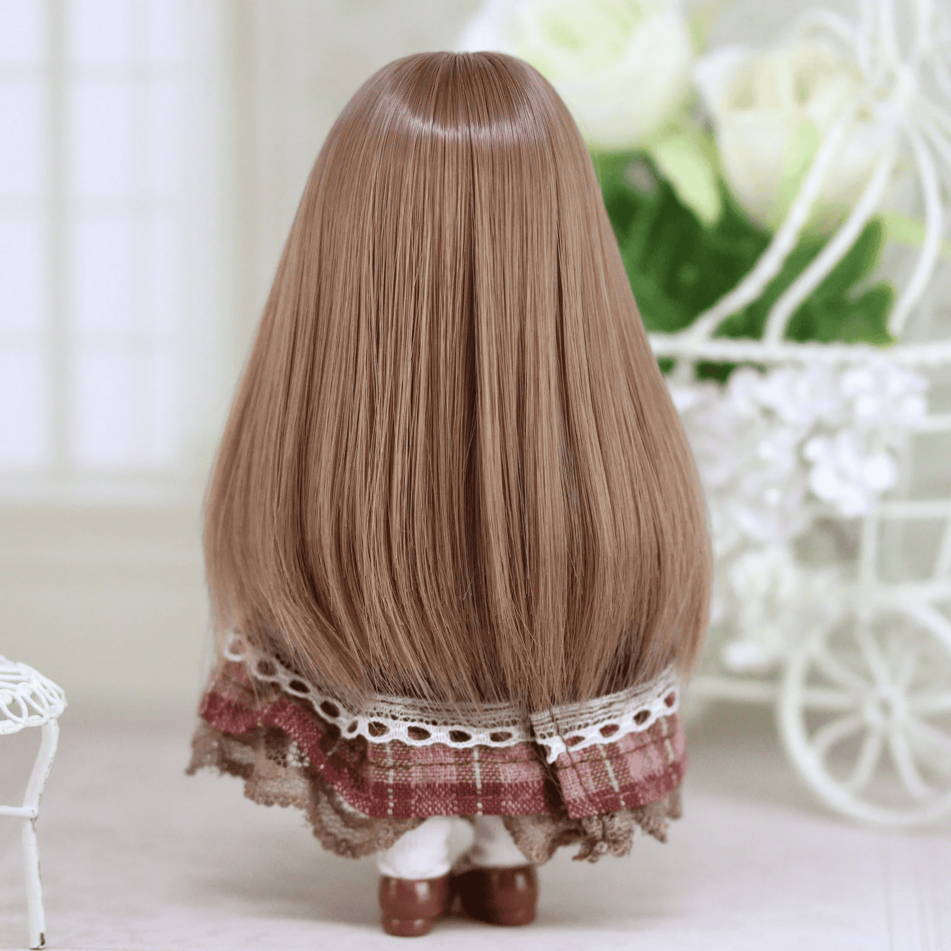 【Dollce】Noble Straight 娃用假髮 多色 / 4吋 SweetDoll OBITSU OB11 BJD 1/12 - 紀物書館+JiWu Bookstore