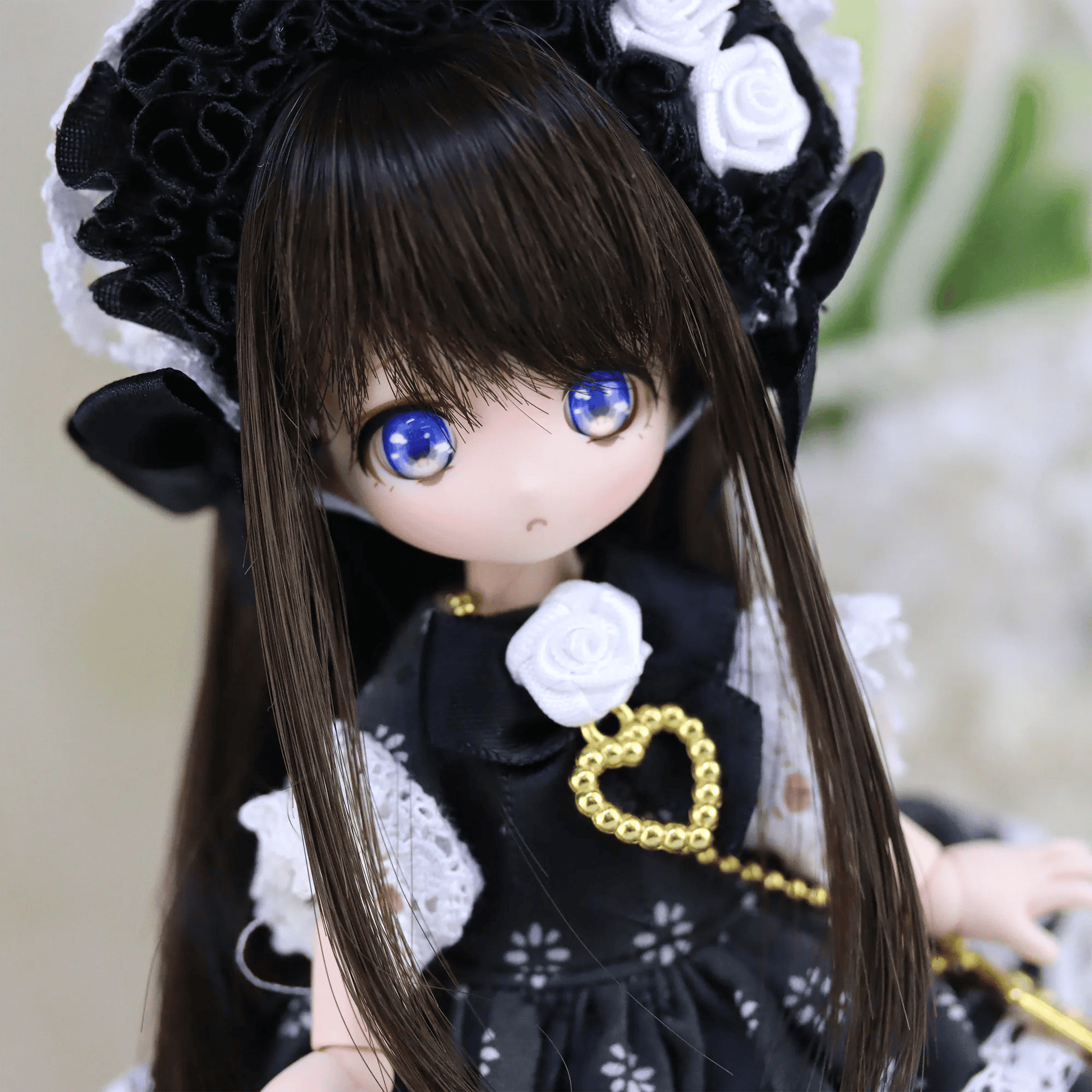 【Dollce】Noble Straight 娃用假髮 多色 / 4吋 SweetDoll OBITSU OB11 BJD 1/12 - 紀物書館+JiWu Bookstore