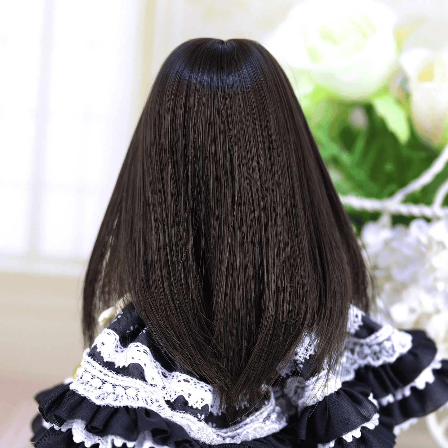 【Dollce】Noble Straight 娃用假髮 多色 / 4吋 SweetDoll OBITSU OB11 BJD 1/12 - 紀物書館+JiWu Bookstore