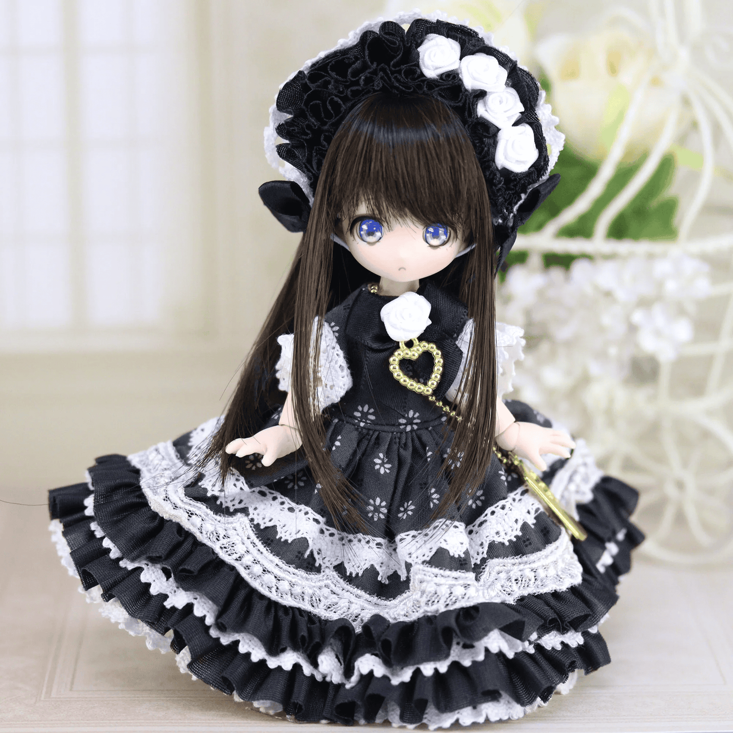 【Dollce】Noble Straight 娃用假髮 多色 / 4吋 SweetDoll OBITSU OB11 BJD 1/12 - 紀物書館+JiWu Bookstore