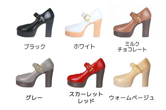 【OBITSU】厚底高跟瑪莉珍 多色 / OB22 momoko ruruko pureneemo Blythe 藍豆豆