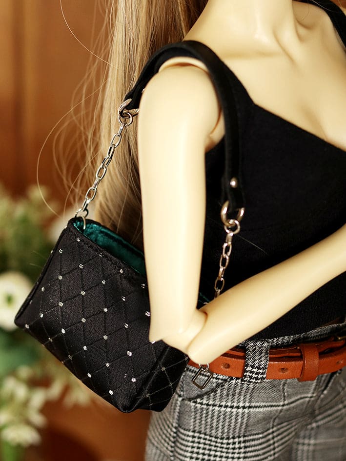 【1PinFun】肩包 黑格 / 1/3 DD AZO2 Angel Philia - 紀物書館+JiWu Bookstore