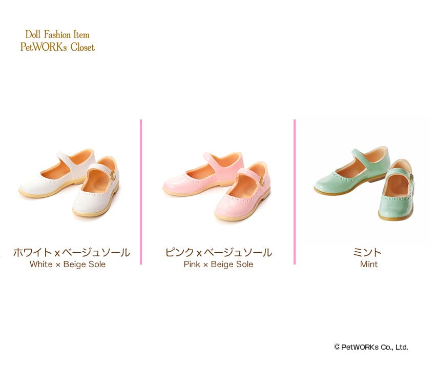 【PetWORKS】瑪莉珍鞋 2025 新款 3色 預購 / momoko ruruko Pureneemo OB22 - 紀物書館+JiWu Bookstore