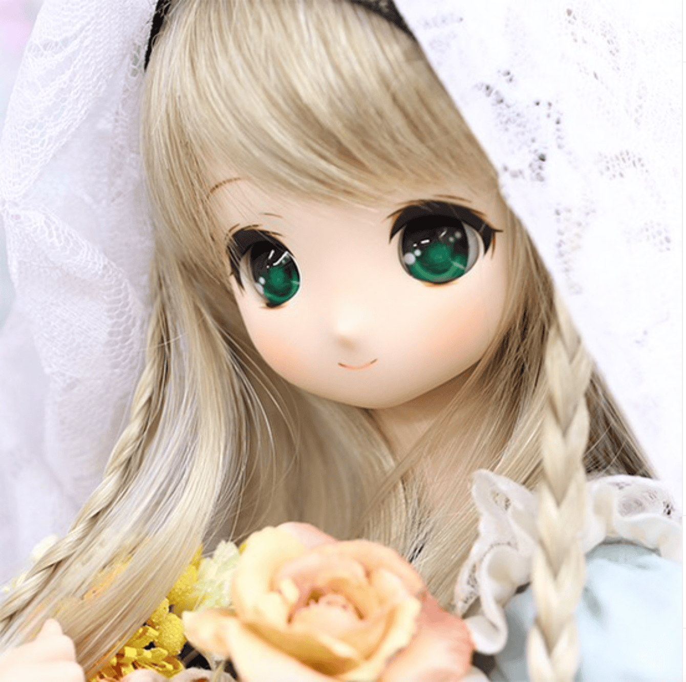 【DOLLCE】3分原創娃頭 Vanilla バニラ / Dollfie Dream BJD MDD - 紀物書館+JiWu Bookstore