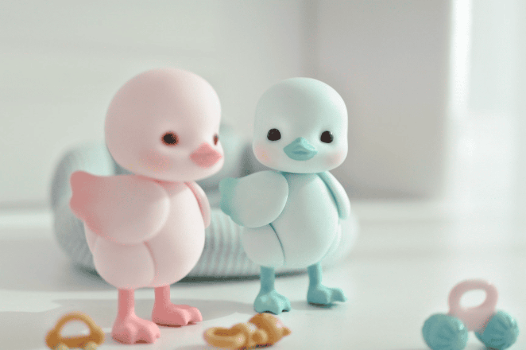 【GEPPETO FRIENDS】gfDolls little KKuming Duck 小鴨子 薄荷肌 / 現貨 - 紀物書館+JiWu Bookstore