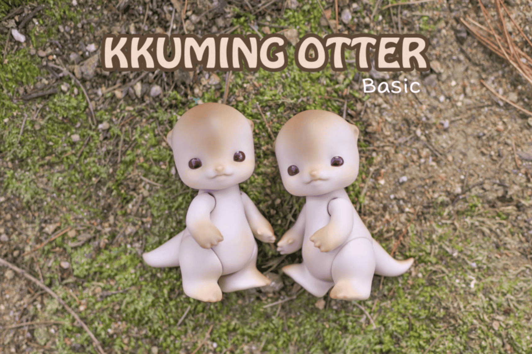 【GEPPETO FRIENDS】gfDolls little KKuming Otter 小水獺 / 現貨 - 紀物書館+JiWu Bookstore