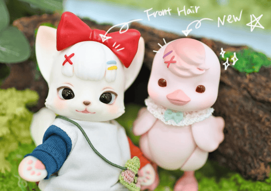 【GEPPETO FRIENDS】gfDolls 含妝 髮片 多款 / 現貨 - 紀物書館+JiWu Bookstore