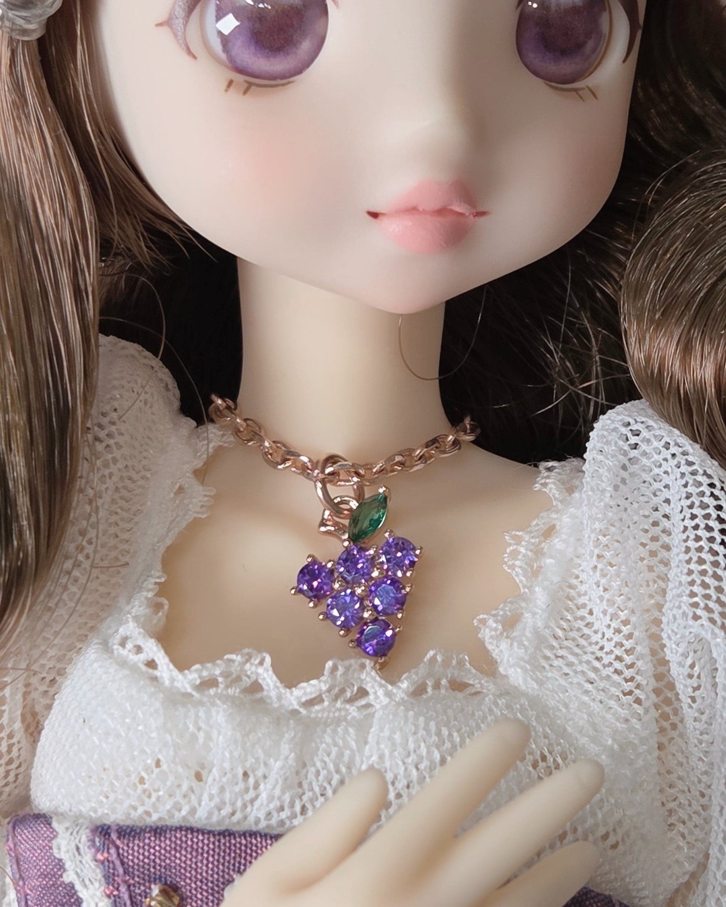【紀物】1/6 項鍊 葡萄 / momoko Pureneemo Blythe Angel Philia - 紀物書館+JiWu Bookstore