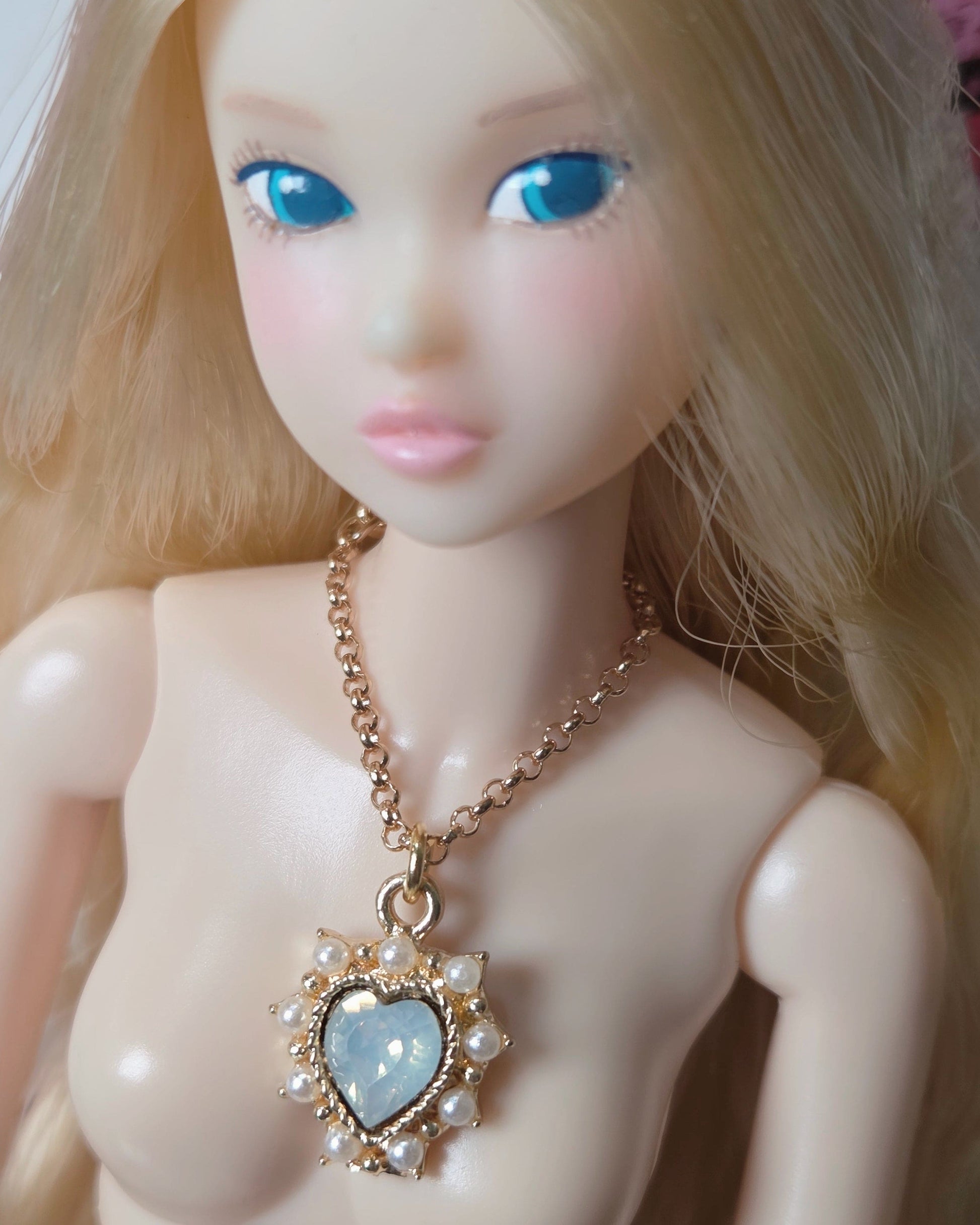 【紀物】1/6 項鍊 海洋之心 / momoko Pureneemo Blythe Angel Philia - 紀物書館+JiWu Bookstore