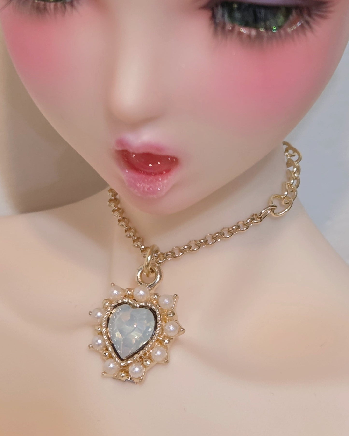 【紀物】1/6 項鍊 海洋之心 / momoko Pureneemo Blythe Angel Philia - 紀物書館+JiWu Bookstore