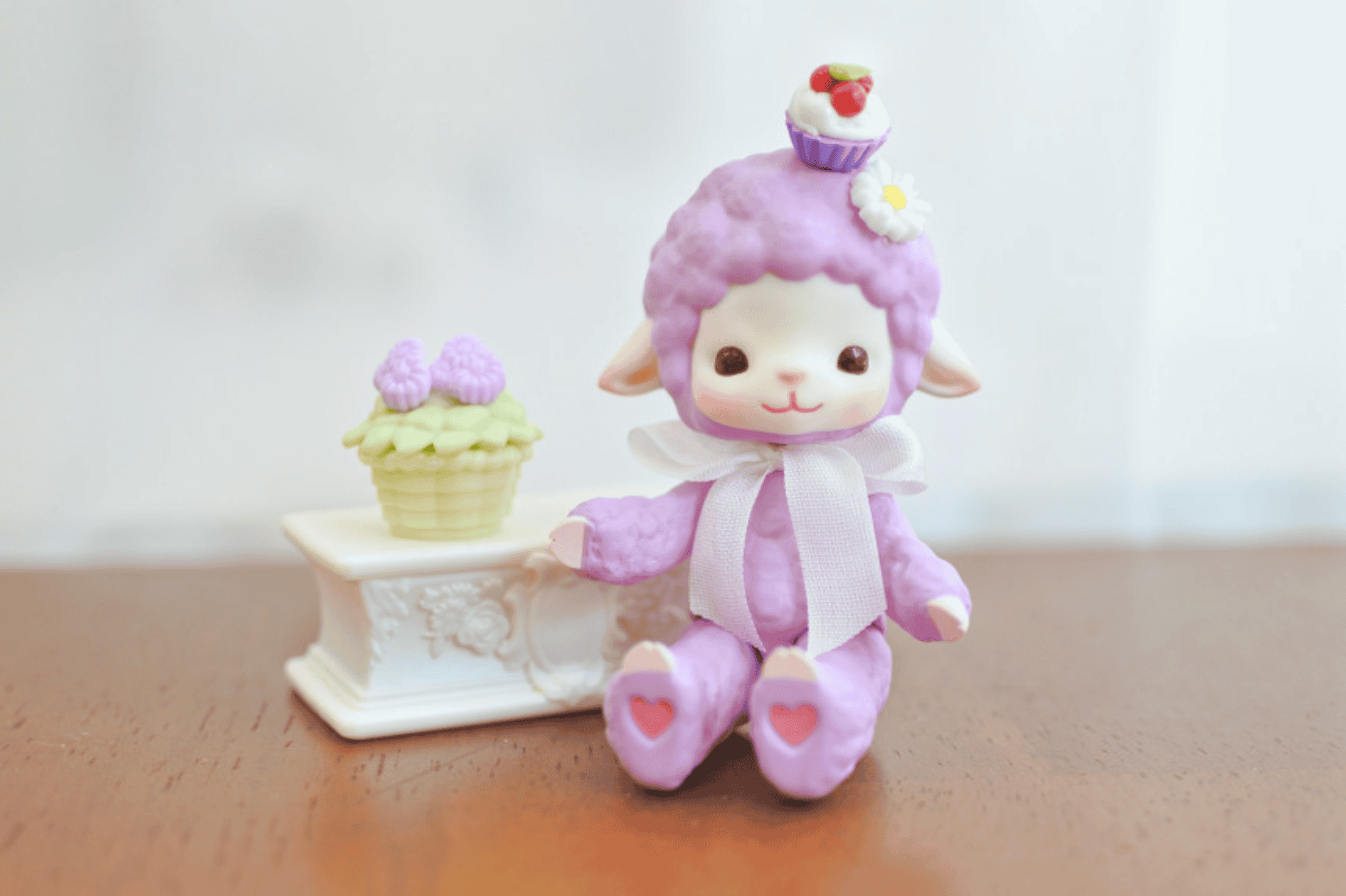 【GEPPETO FRIENDS】gfDolls little KKuming Lamb 小羊 紫肌 / 現貨 - 紀物書館+JiWu Bookstore