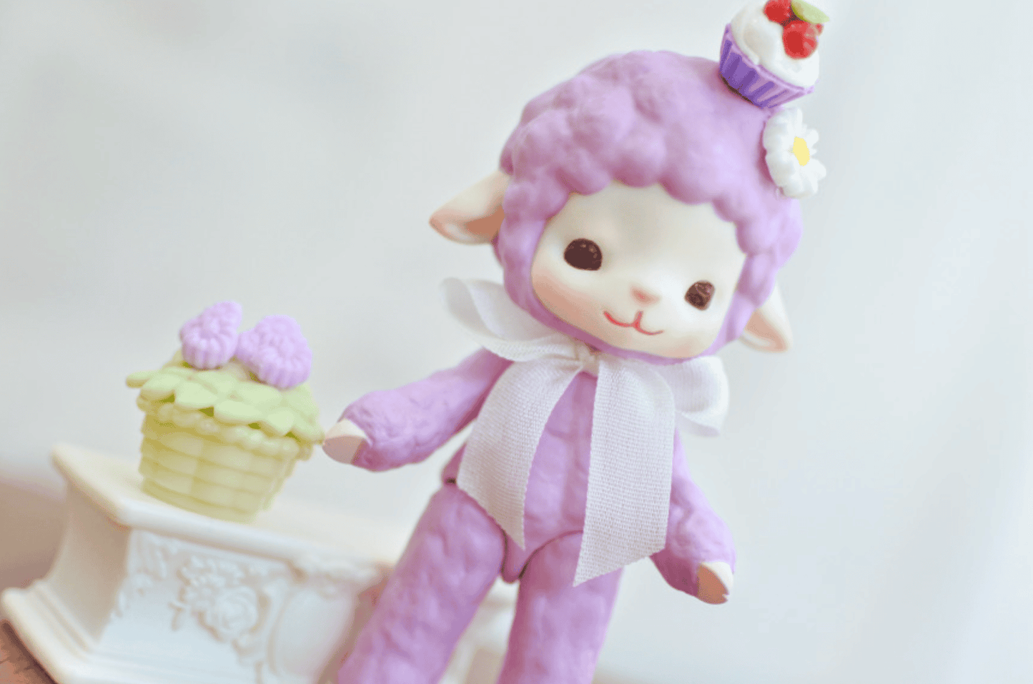 【GEPPETO FRIENDS】gfDolls little KKuming Lamb 小羊 紫肌 / 現貨 - 紀物書館+JiWu Bookstore