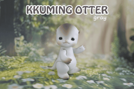 【GEPPETO FRIENDS】gfDolls little KKuming Otter 小水獺 灰肌 / 現貨 - 紀物書館+JiWu Bookstore