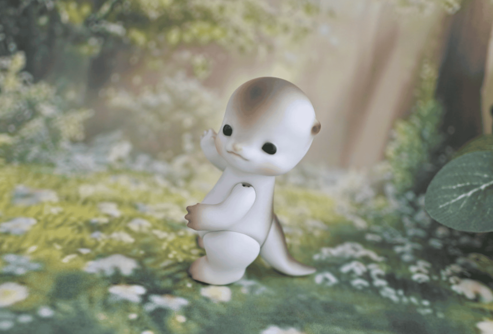 【GEPPETO FRIENDS】gfDolls little KKuming Otter 小水獺 灰肌 / 現貨 - 紀物書館+JiWu Bookstore