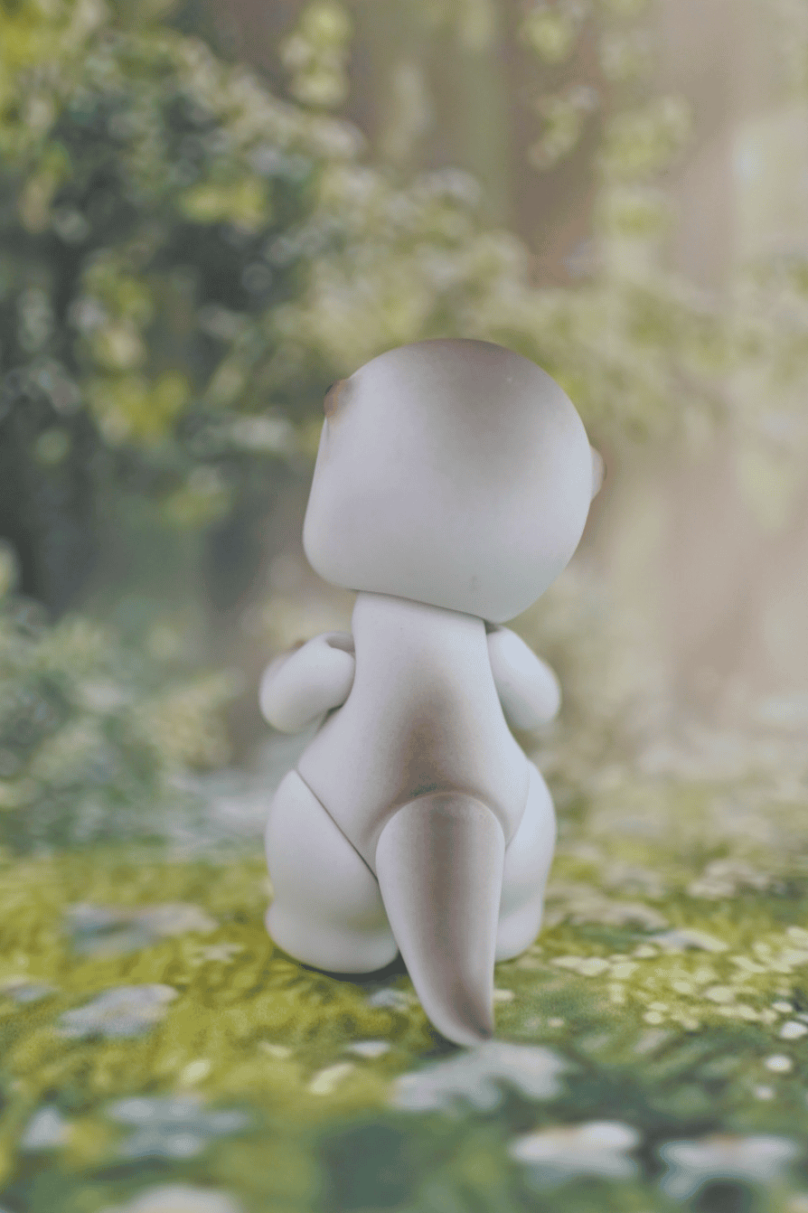 【GEPPETO FRIENDS】gfDolls little KKuming Otter 小水獺 灰肌 / 現貨 - 紀物書館+JiWu Bookstore