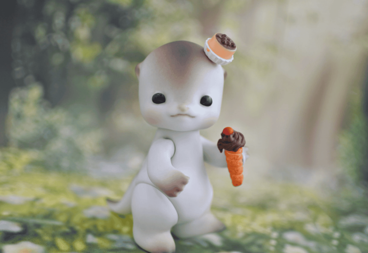 【GEPPETO FRIENDS】gfDolls little KKuming Otter 小水獺 灰肌 / 現貨 - 紀物書館+JiWu Bookstore