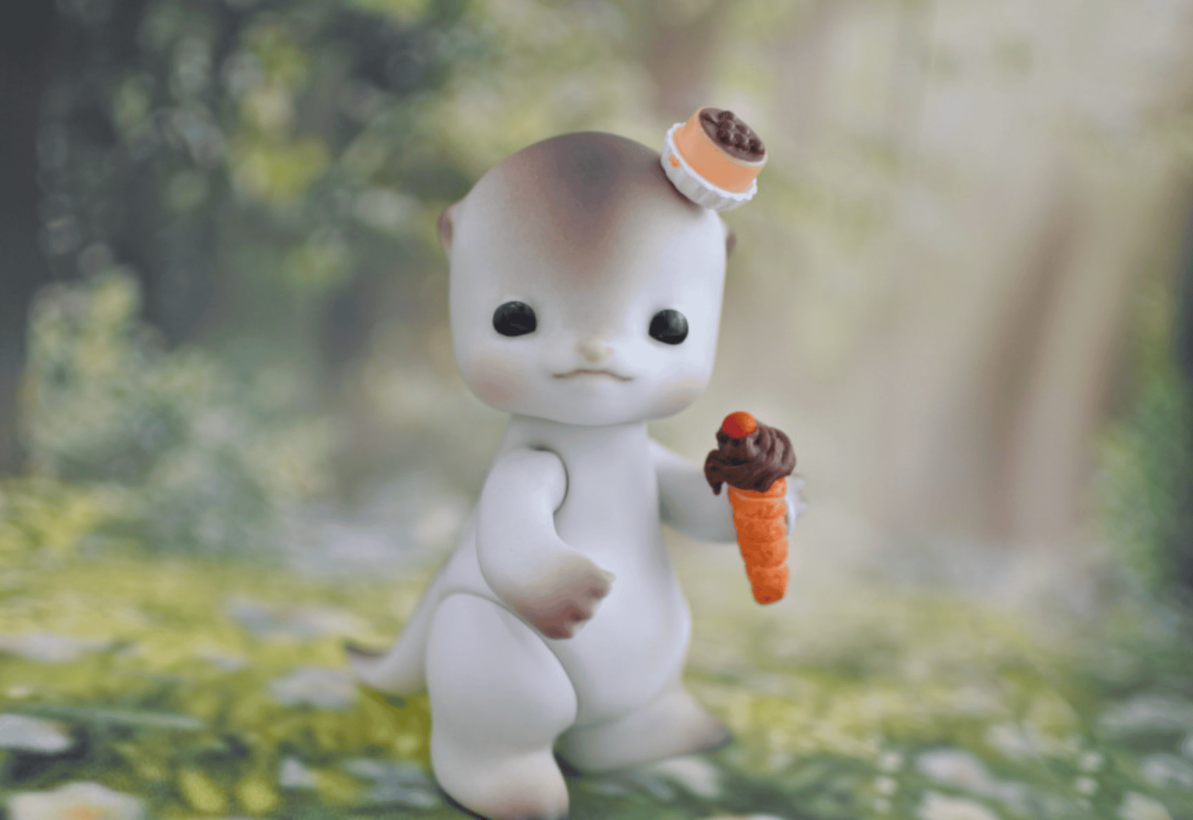 【GEPPETO FRIENDS】gfDolls little KKuming Otter 小水獺 灰肌 / 現貨 - 紀物書館+JiWu Bookstore