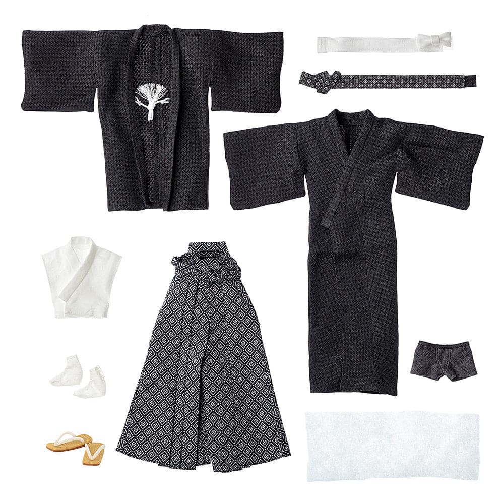 【PetWORKs】 六分之一男子圖鑑 袴 Style 蒼黑 NINE PS 預購 - 紀物書館+JiWu Bookstore