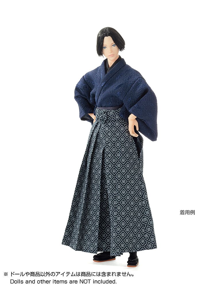 【PetWORKs】羽織袴套組 2色 / momoko 六分之一男子圖鑑 預購 - 紀物書館+JiWu Bookstore