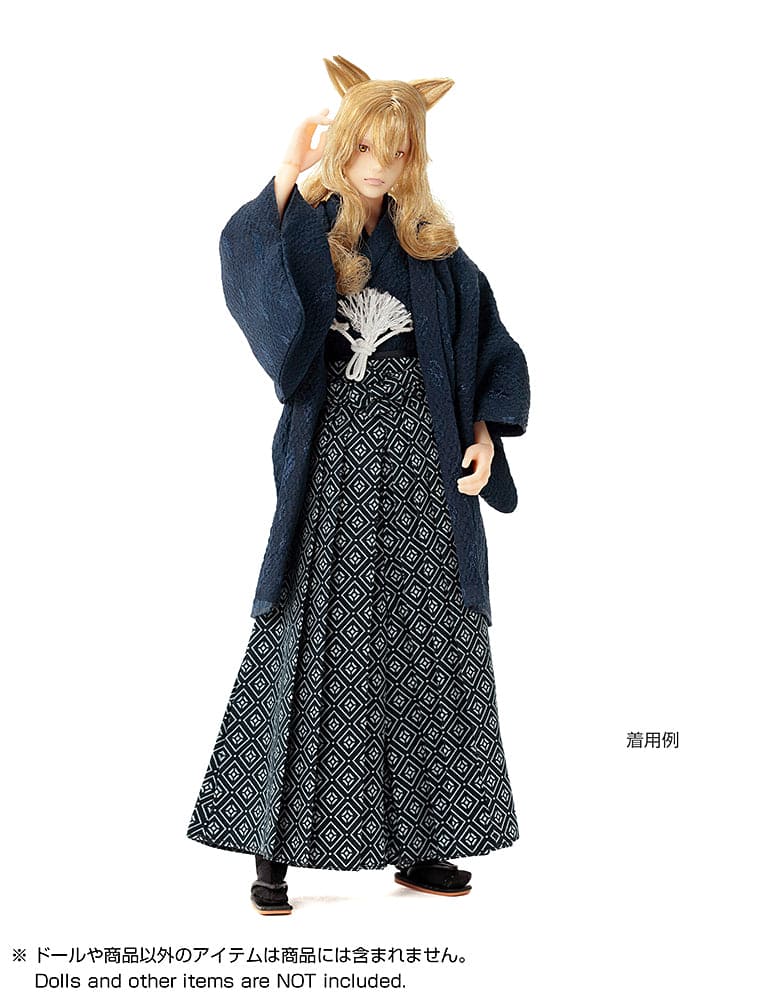 【PetWORKs】羽織袴套組 2色 / momoko 六分之一男子圖鑑 預購 - 紀物書館+JiWu Bookstore