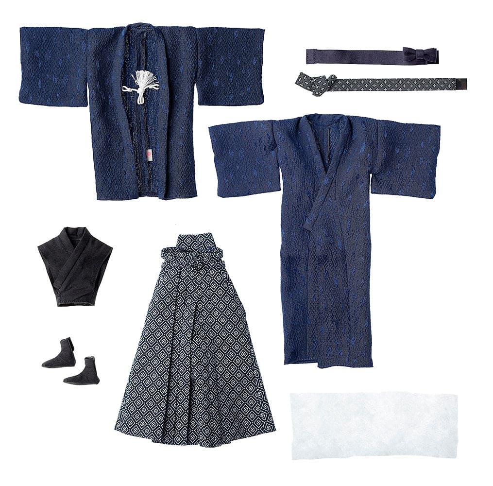 【PetWORKs】羽織袴套組 2色 / momoko 六分之一男子圖鑑 預購 - 紀物書館+JiWu Bookstore