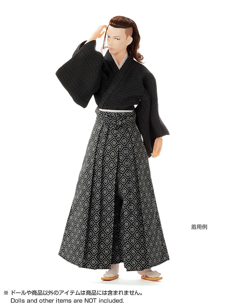 【PetWORKs】羽織袴套組 2色 / momoko 六分之一男子圖鑑 預購 - 紀物書館+JiWu Bookstore