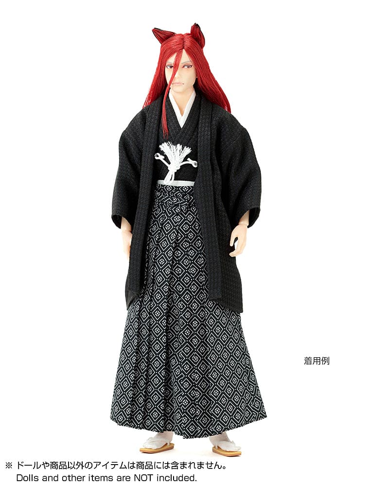【PetWORKs】羽織袴套組 2色 / momoko 六分之一男子圖鑑 預購 - 紀物書館+JiWu Bookstore