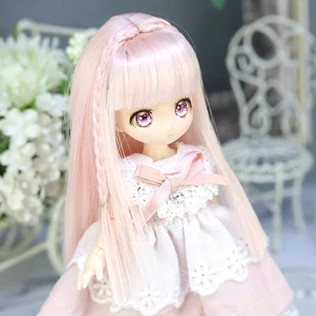 【Dollce】Low-Puchi ベビーウィッグ マルチカラー/4インチ SweetDoll オビツ OB11 球体関節人形 12分