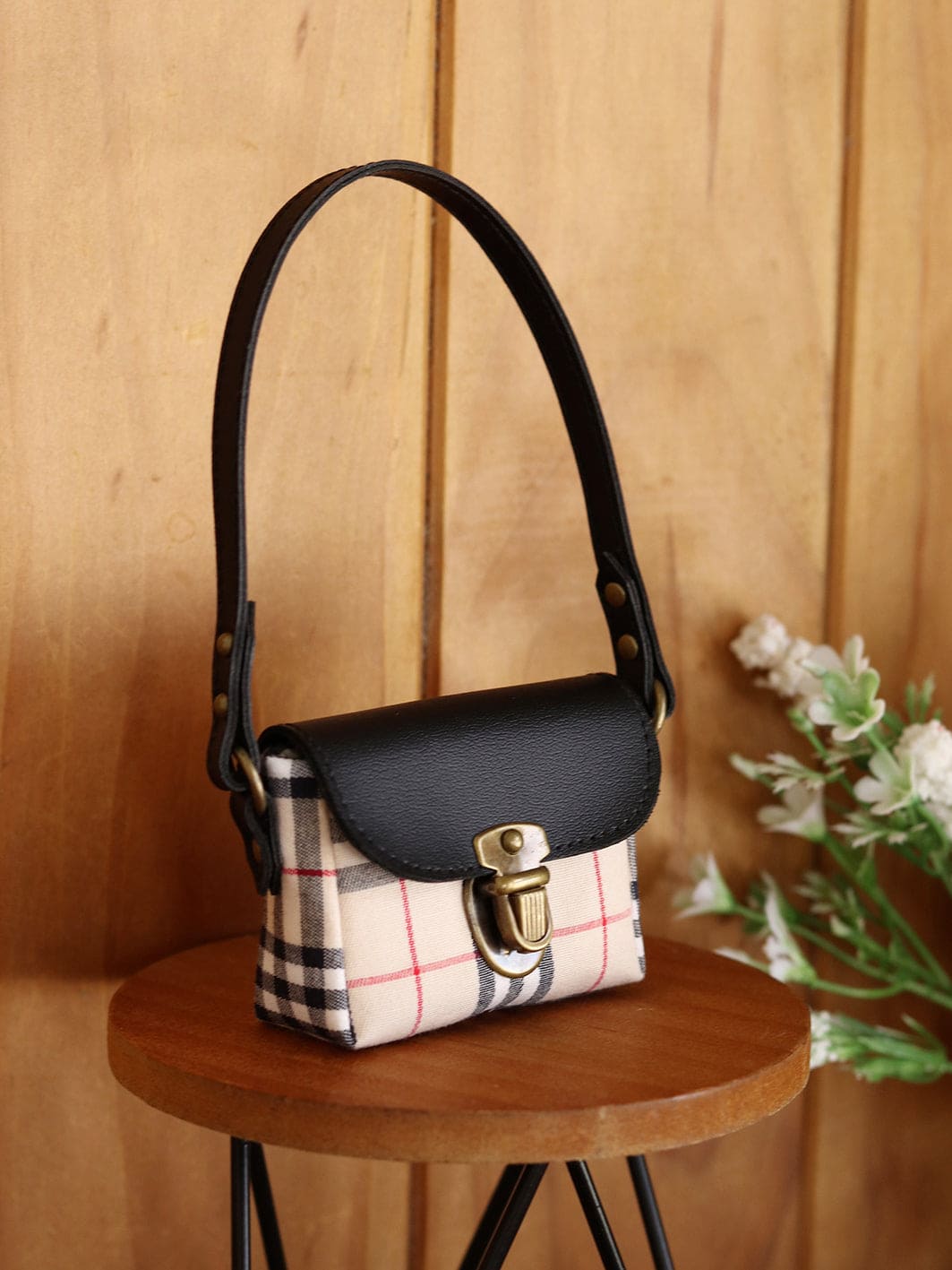 【1PinFun】肩包 黑格 / 1/3 DD AZO2 Angel Philia - 紀物書館+JiWu Bookstore