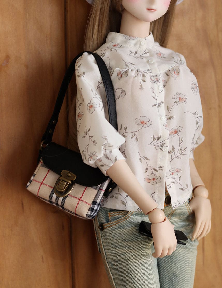 【1PinFun】肩包 黑格 / 1/3 DD AZO2 Angel Philia - 紀物書館+JiWu Bookstore