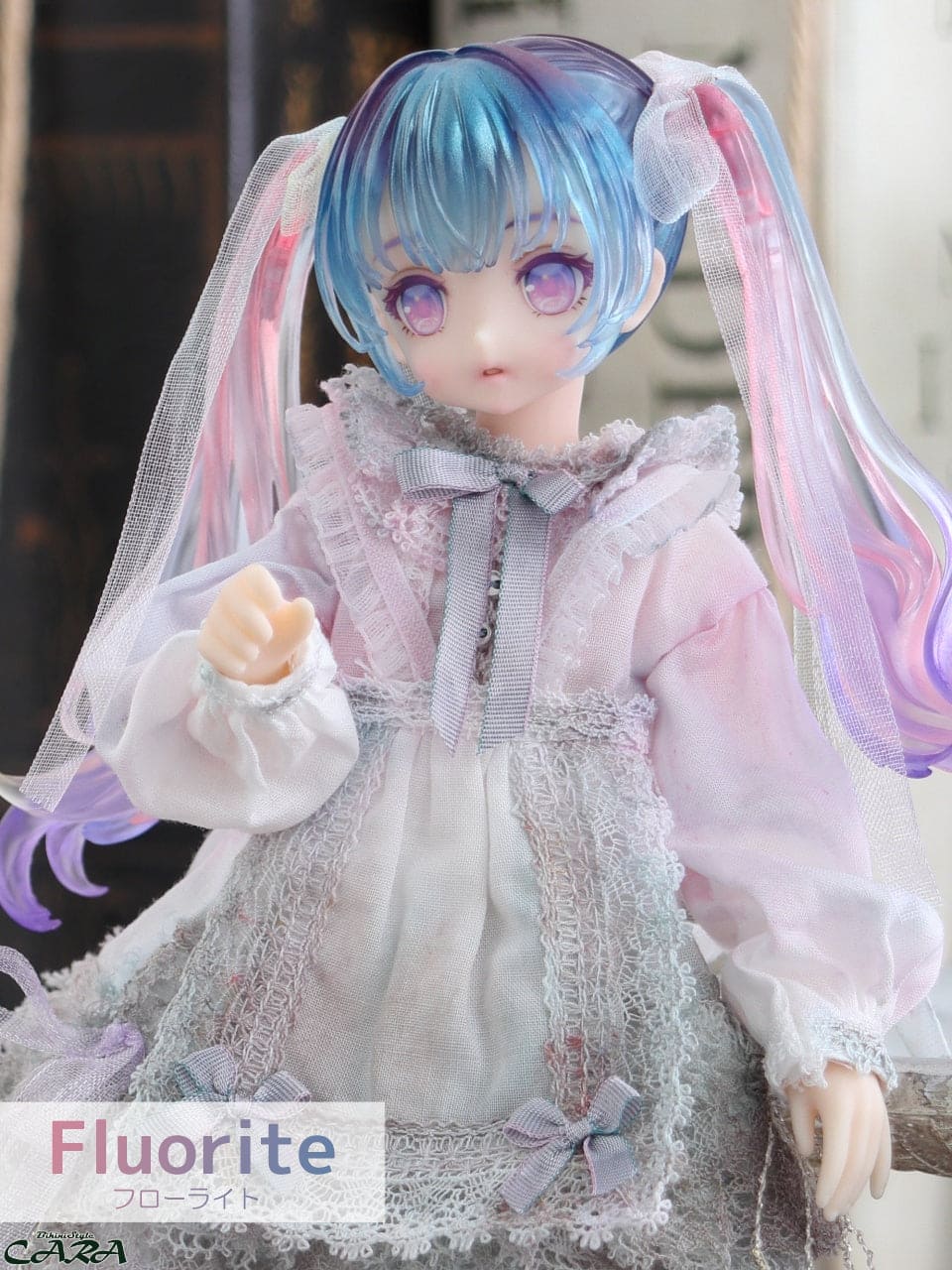 【りゅんりゅん亭 Ryunn Ryunn Tei】BikiniStyle CARA Chiaro 含妝頭套組 Fluorite / AZONE Pureneemo