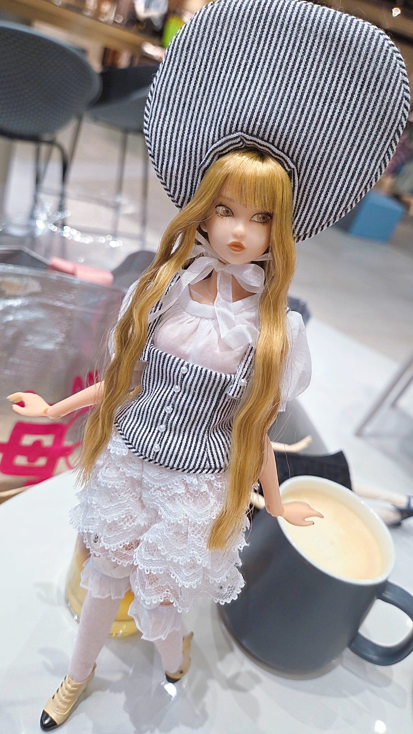 【Licca Castle】Galum Collection 8 Ruffle Jumpsuit Set / 27cm momoko MISAKI Jenny