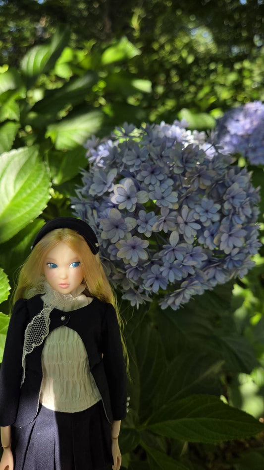【Licca Castle】Galum Collection 18 皺褶洋裝套組 / 22cm Pureneemo OB22 ruruko