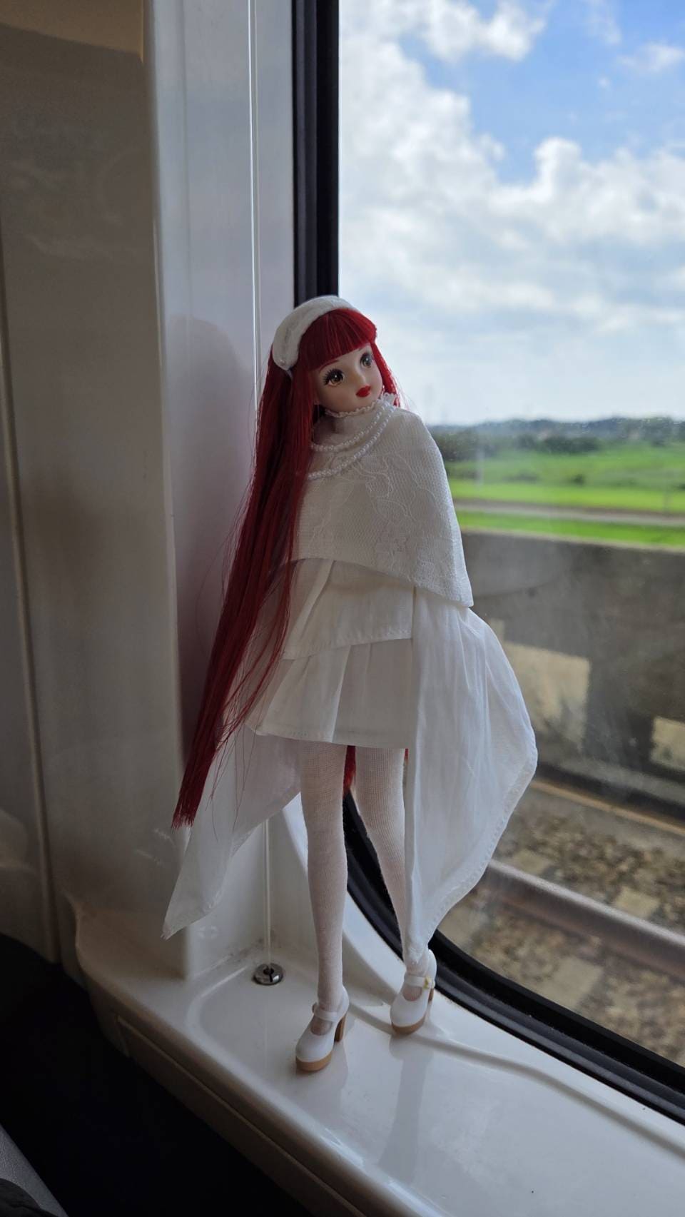 【Licca Castle】Galum Collection 3 Lace Shawl Dress Set / 27cm momoko MISAKI Jenny