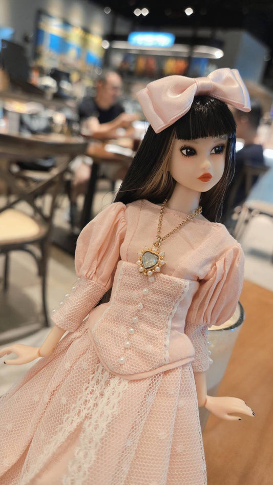 【Licca Castle】Galum Collection 26 馬甲蕾絲洋裝組 / 22cm Pureneemo OB22 ruruko