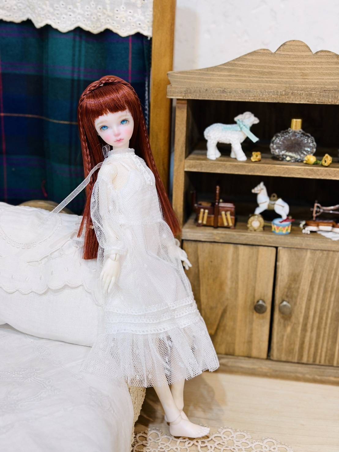 【Licca Castle】Galum Collection 5 點點薄紗洋裝組 / 27cm momoko MISAKI Jenny