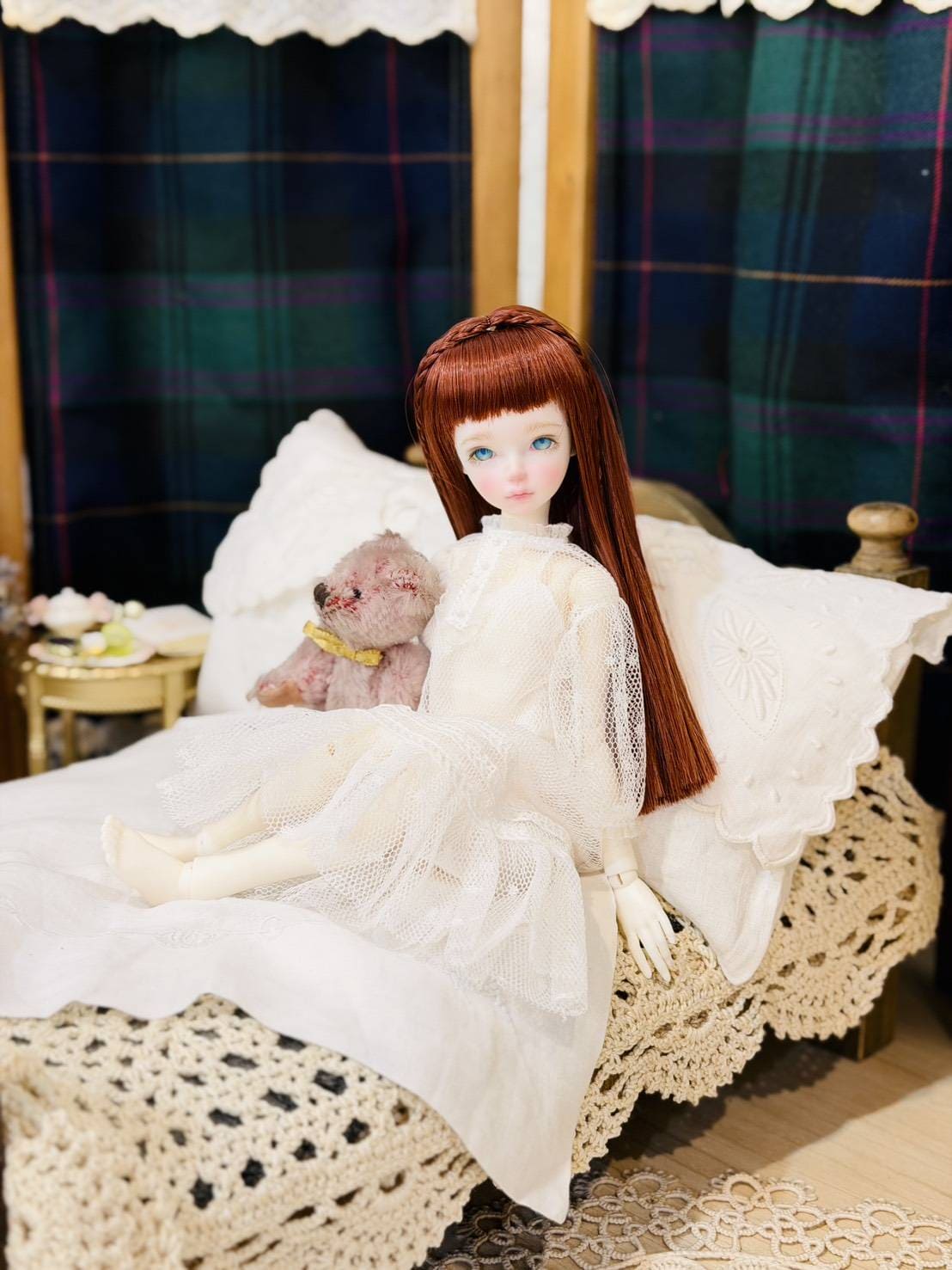 【Licca Castle】Galum Collection 5 點點薄紗洋裝組 / 27cm momoko MISAKI Jenny