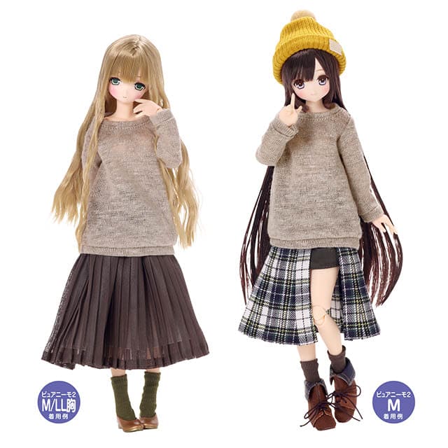 【AZONE】Oversize knitted top II multicolor/AZONE pureneemo OB22 OB24 Blythe momoko 